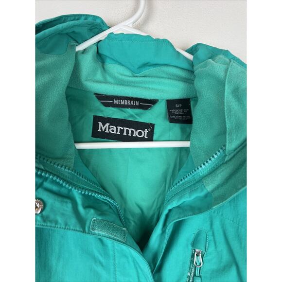 Marmot Women's Size Small 3 in 1 Winter Coat Jacket Ski Green Teal Puffer - Picture 3 of 15